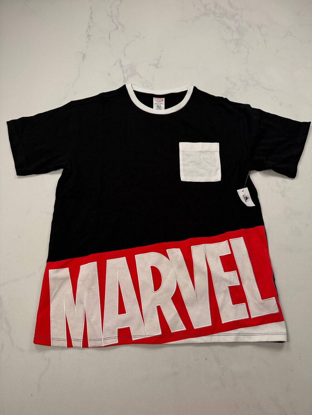 Disney Parks Marvel Graphic Tee Black 2010s Statement Style - Mens M